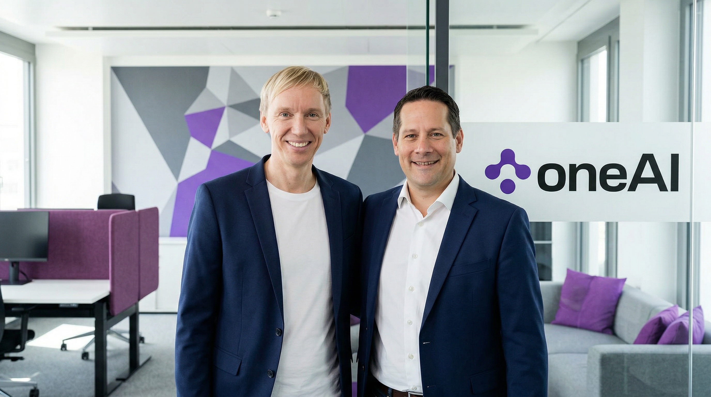 Tobias and Mirko, founders of oneAI